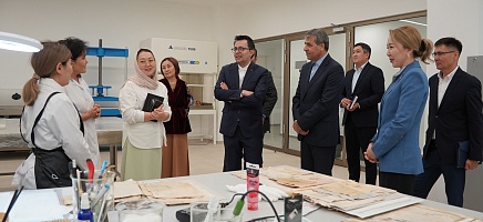 Архив Президента РК и Национальная библиотека Ирана обсудили перспективы сотрудничества фото галереи 2